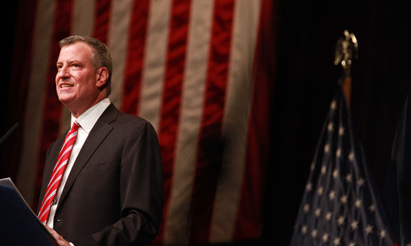 Mayor stresses income equality in first State of the City address