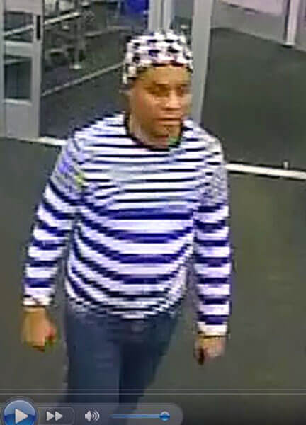Police search for suspect in stolen credit card use: Authorities