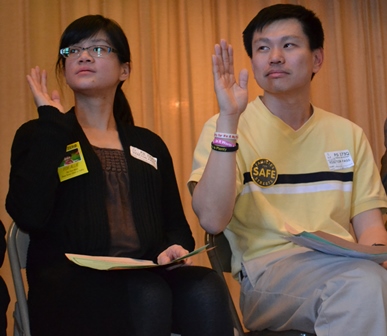Amy Tam and Hsi-Pei Liao