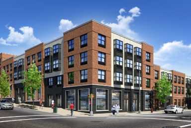 Woodward avenue building rendering