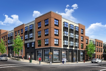 Woodward avenue building rendering