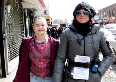 NBC show films in Whitestone