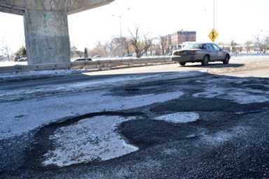 potholes