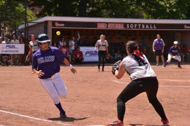 Running to first