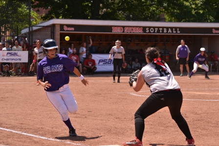 Running to first