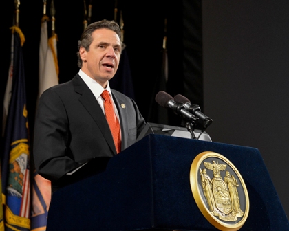 January 08, 2014-Albany- Governor Cuomo delivers his State of the State Message