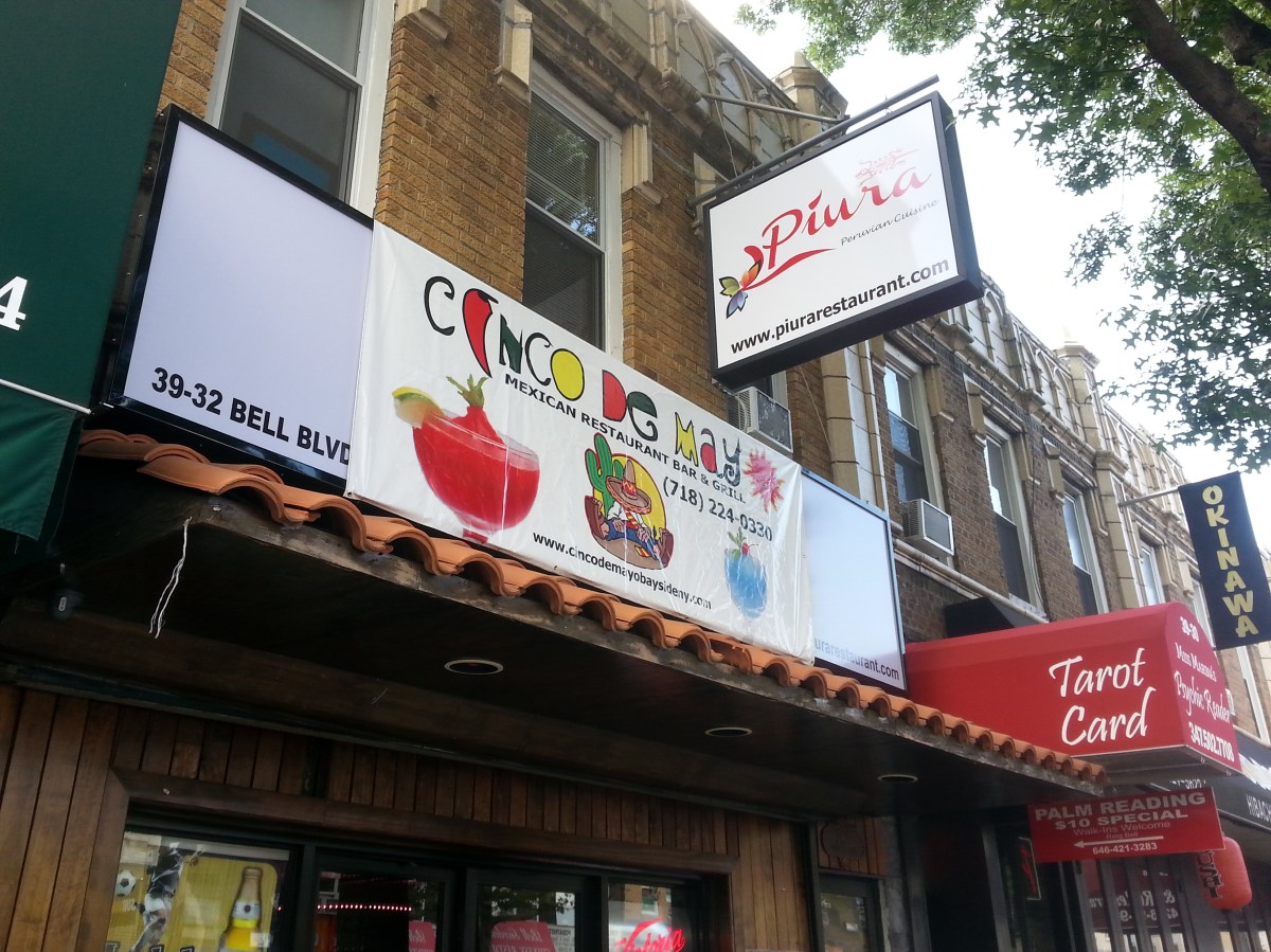 Cinco De Mayo is moving and being replaced by a Peruvian restaurant.