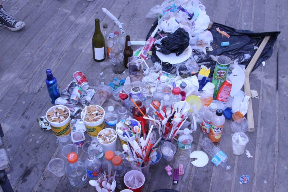 Clean up photo
