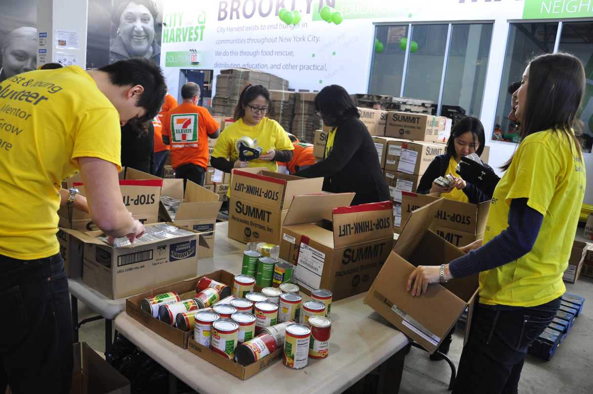 Last year City Harvest set a record during its inaugural 24-Hour Repackathon by repacking close to 215,000 pounds of food.