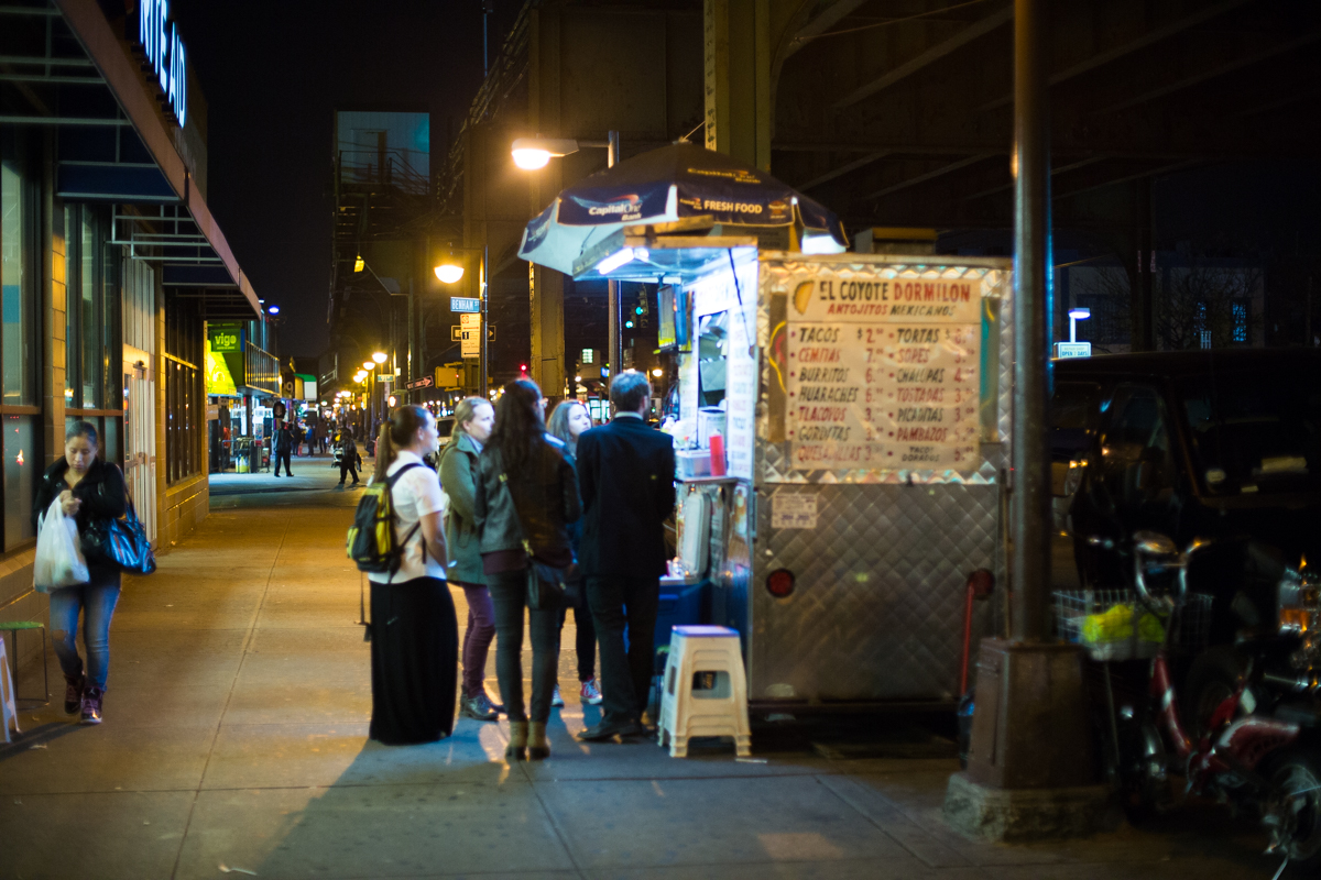 Jackson Heights resident Jeff Orlick takes visitors on a "midnight" street food tour down Roosevelt Avenue.