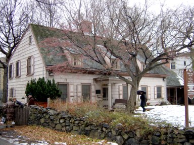 The historic John Bowne House in Flushing, where the Quakers held meetings.