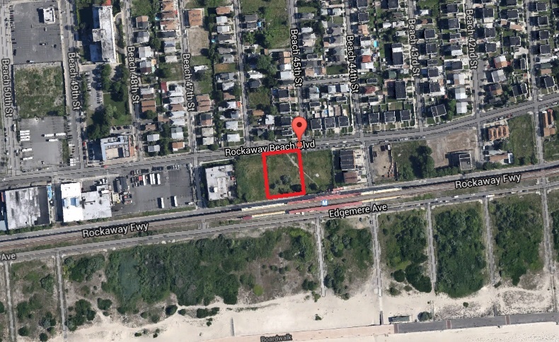 Edgemere west map