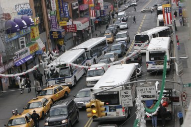 Rush hour in Flushing on Main Street and Roosevelt Avenue can not only be annoying but it can also be deadly.