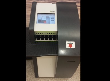 Self-service book returns like the one pictured will be installed at the Queens Library at Steinway starting this week.