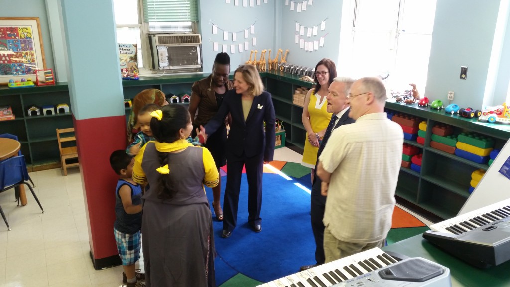 Queens Borough President Melinda Katz announced she will be allocating discretionary capital funding to create a new pre-K program at the Ravenswood Community Library.