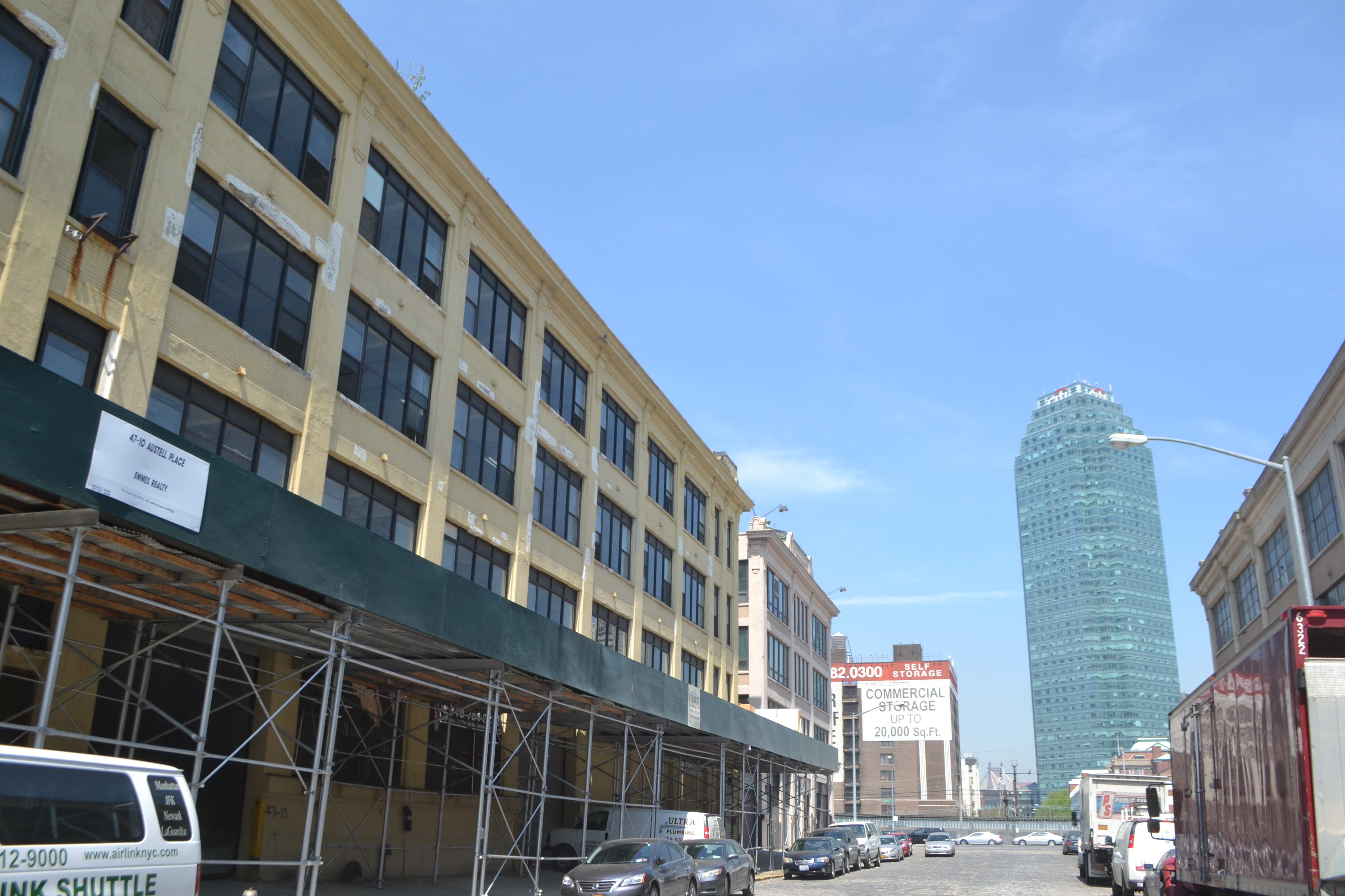 Construction to transform the old LIC zipper factory is underway