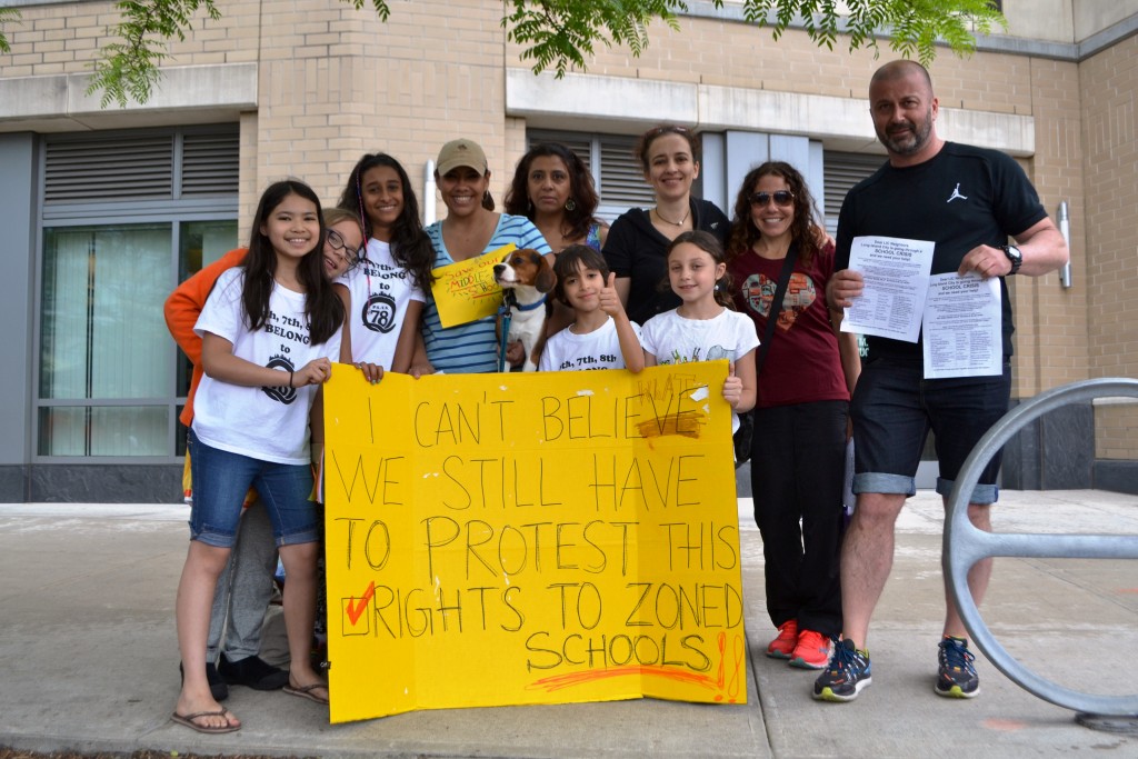 Parents and students of P.S./I.S. 78 are asking the local community to help speak out about the school crisis Long Island City is currently facing.