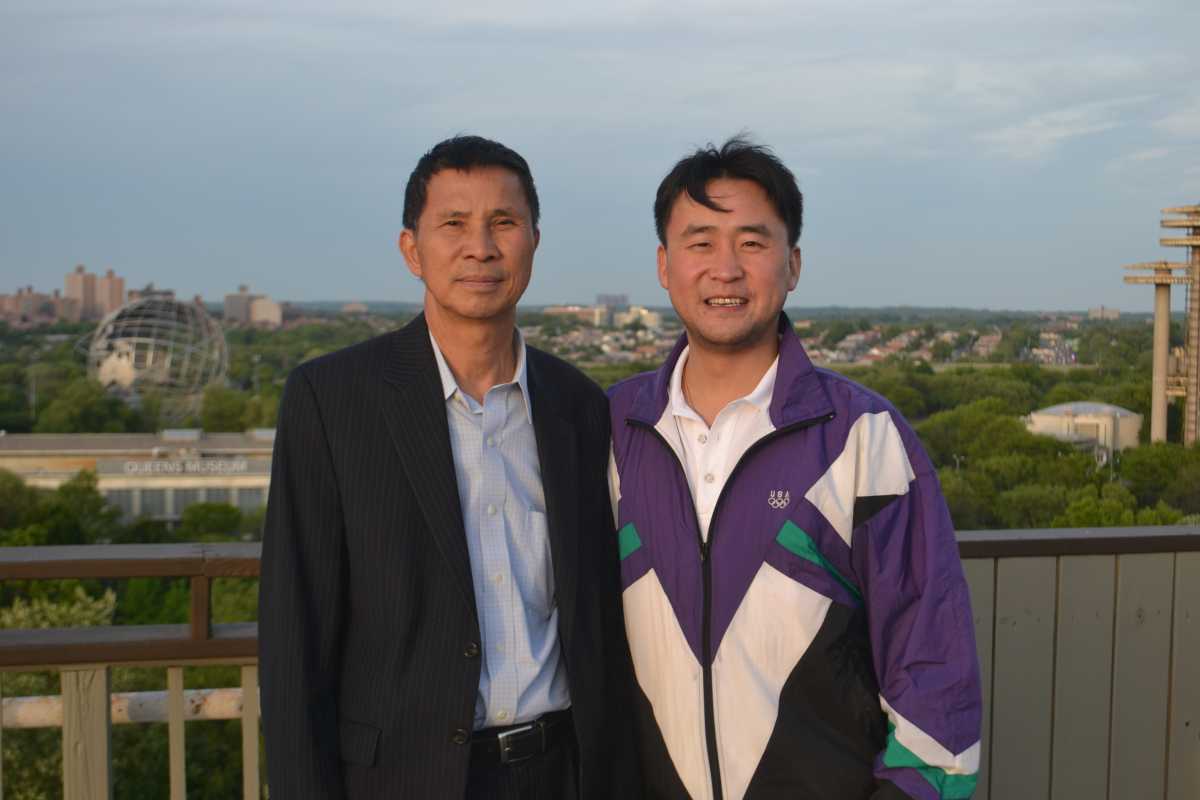 Father and son