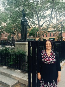 Astoria resident and author Marie Carter (Photo by Andrea Janes)