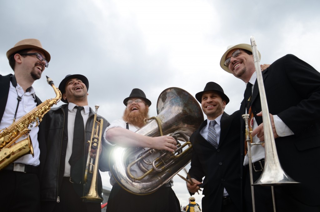 The Sunnyside-based Street Beat Brass Band will be the first group to perform during the new series "Third Thursdays in Bliss Plaza."