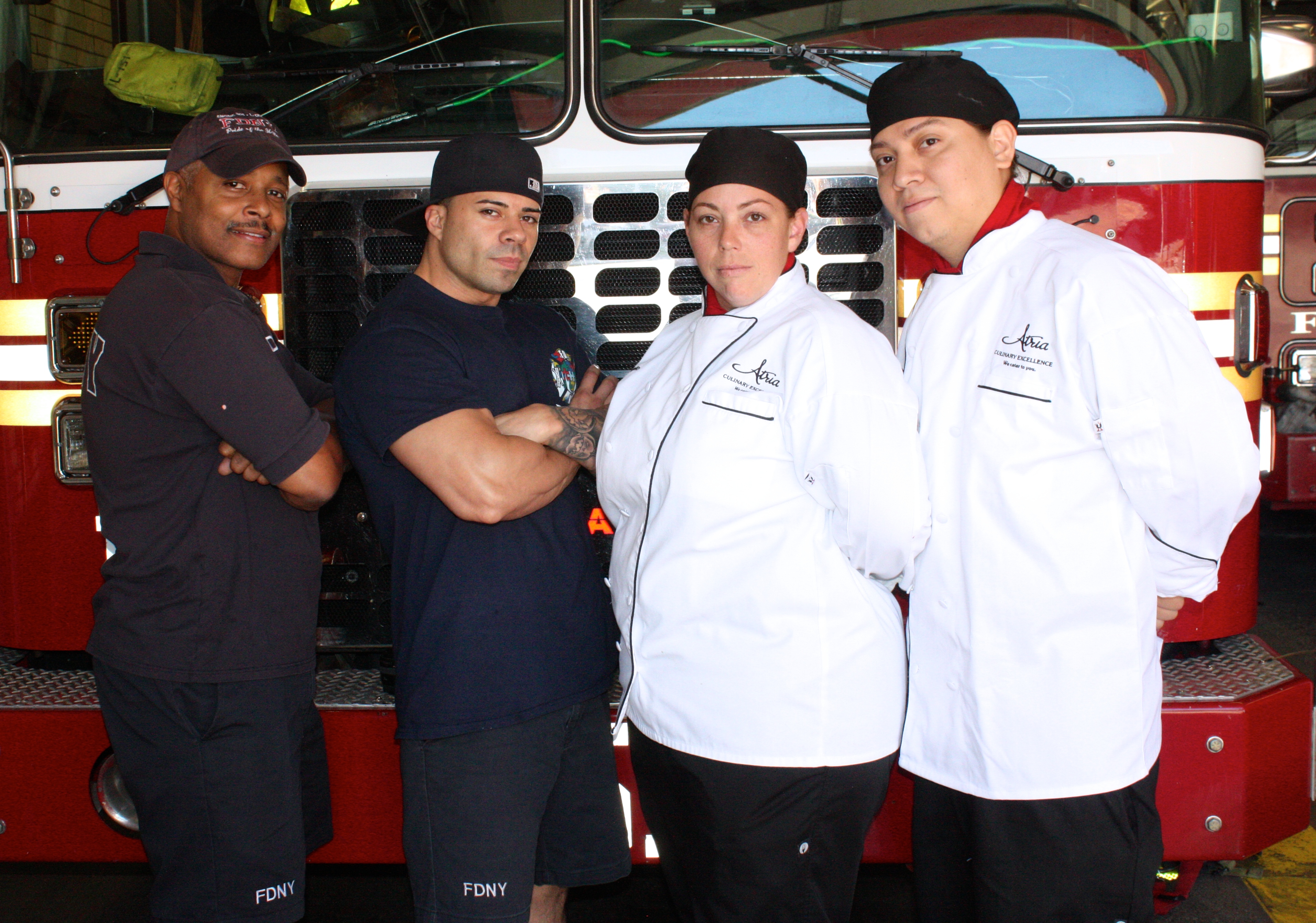 Firefighters And Chefs Compete In Kew Gardens Culinary Competition