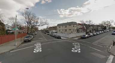 A bicyclist was fatally struck by a vehicle, which fled the scene, near 92nd Street and 30th Avenue in East Elmhurst.