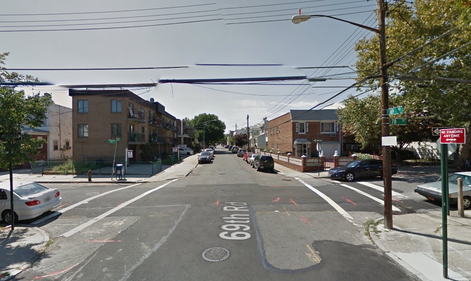 A 61-year-old man died from injuries he sustained after being hit by a car at the corner of 69th Road and 78th Street in Middle Village.
