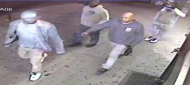 The suspects in a Richmond Hill barbershop robbery were caught on the surveillance camera of a nearby deli.