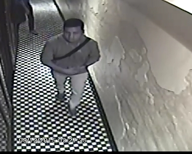 This man is wanted for snatching a pocketbook in an Astoria bar.