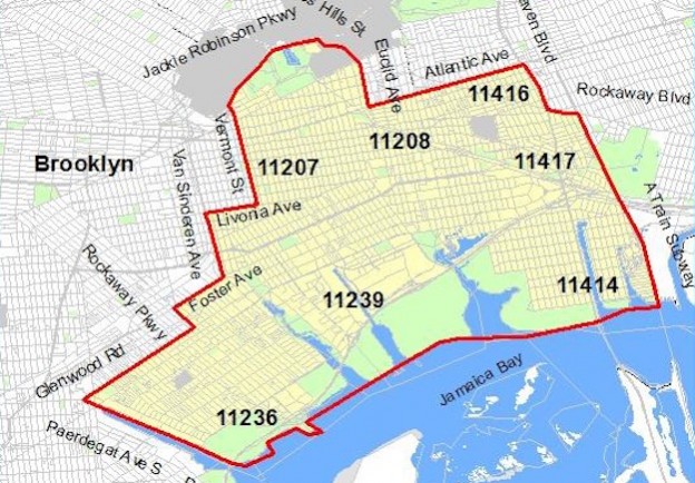 West Nile spraying is scheduled for Howard Beach, Lindenwood and Woodhaven.