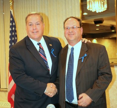 Joe Concannon (left) and Barry Grodenchik