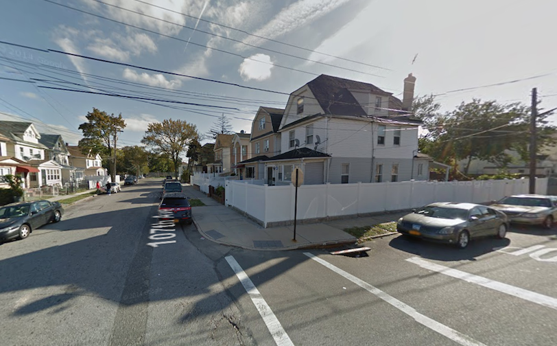 A man died on this street corner after being shot twice in the face.