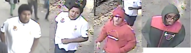These men are wanted for stealing a wallet from an 18-year-old victim in Elmhurst.