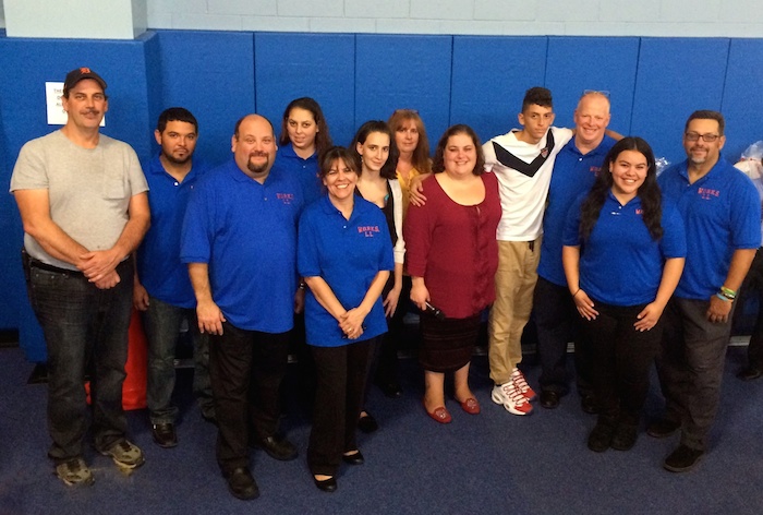 The Woodhaven WORKS Little League 2015 staff at the awards ceremony on Oct. 25.