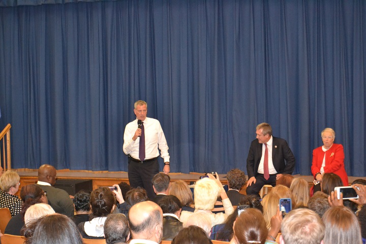 Mayor Bill de Blasio