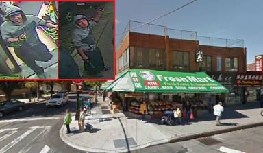 Police are looking for a man they say slashed the throat of a teen in Flushing last week after a verbal dispute.