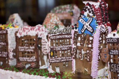 Gingerbread Lane at New York Hall of Science in New York