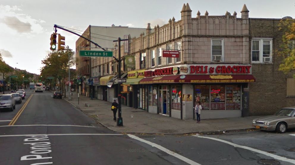 A man was left in serious condition after being assaulted at the corner of Fresh Pond Road and Linden Street on Sunday morning, according to the NYPD.