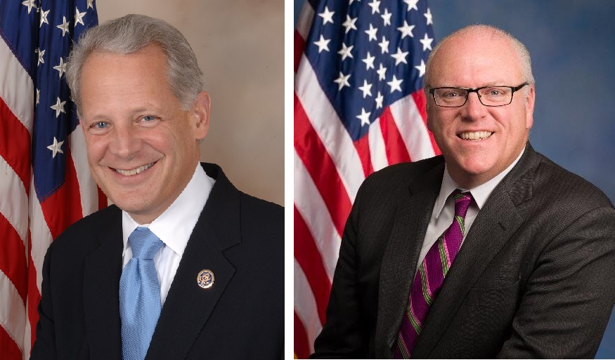 Congressman Steve Israel (left) voted for the controversial American SAFE Act of 2015, while Congressman Joe Crowley (right) and five other Congress members representing Queens voted against it.