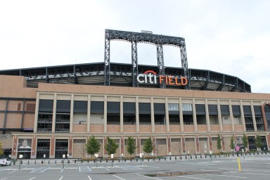 The site of the Willets Point retail and residential development plan is located in a parking lot adjacent to Citifield.