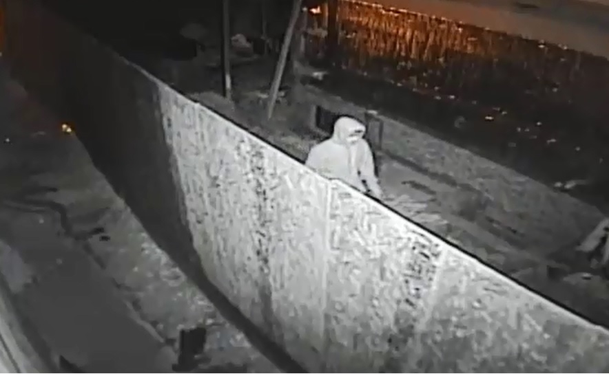 Police are looking for this suspect in connection to seven construction site fires in Forest Hills.