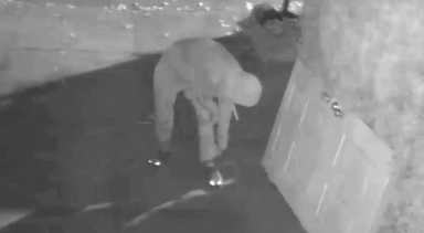 Police released surveillance of  a suspect wanted in connection to a pattern of arsons in Forest Hills.