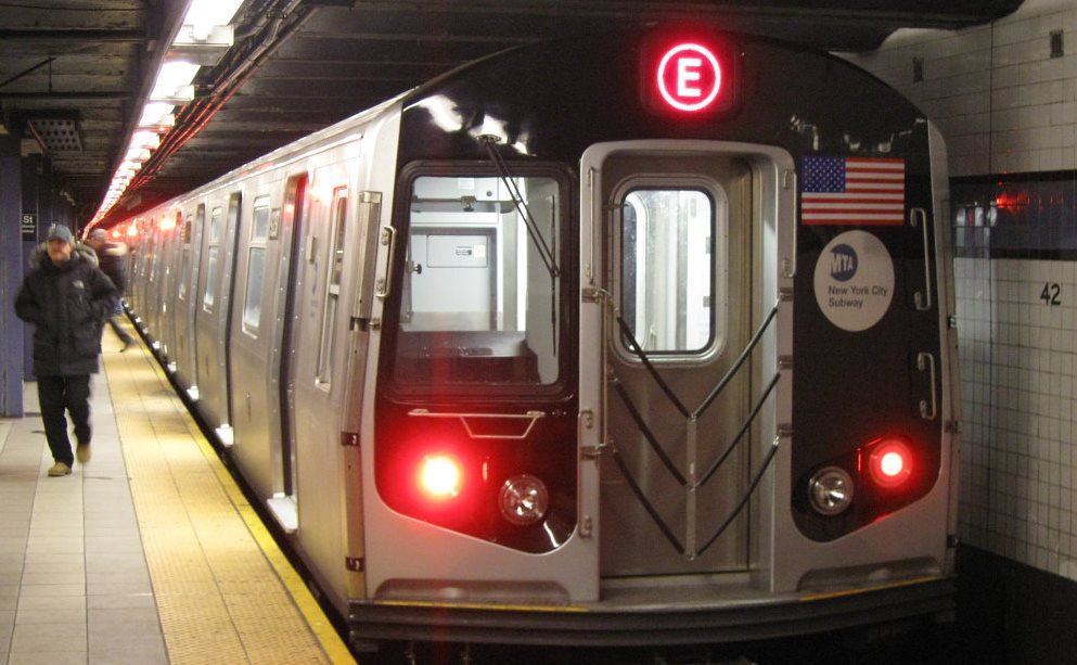 A 66-year-old man was found dead inside an E train in Jamaica early Wednesday morning.