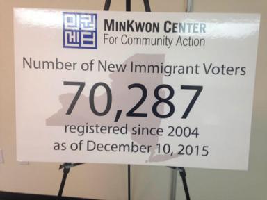 MinKwon Center registers 70,000 new immigrant voters