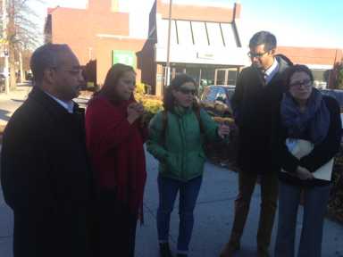 Local elected officials called on the DOT to install more traffic safety measures at a dangerous intersection.