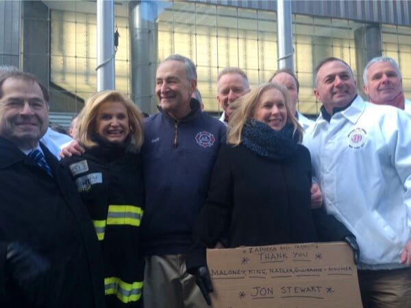 9/11 first responders, survivors celebrate Zadroga extension
