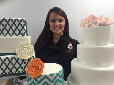 Baker Denise Passarelli will compete against other expert bakers in a baking competition on the Food Network.