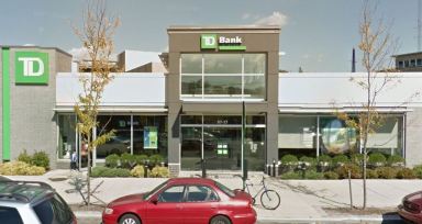 Two armed, masked bandits robbed the TD Bank on Rockaway Boulevard in Ozone Park Thursday night, police reported.