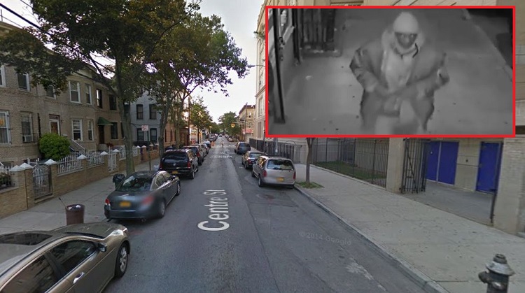 Detectives are seeking a man who robbed a 76-year-old woman at knifepoint on Centre Street off Cypress Avenue in Ridgewood on Wednesday.
