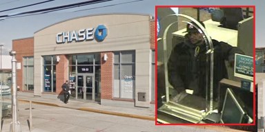 A man tried but failed to rob this Chase bank in Howard Beach on Friday afternoon, according to police.